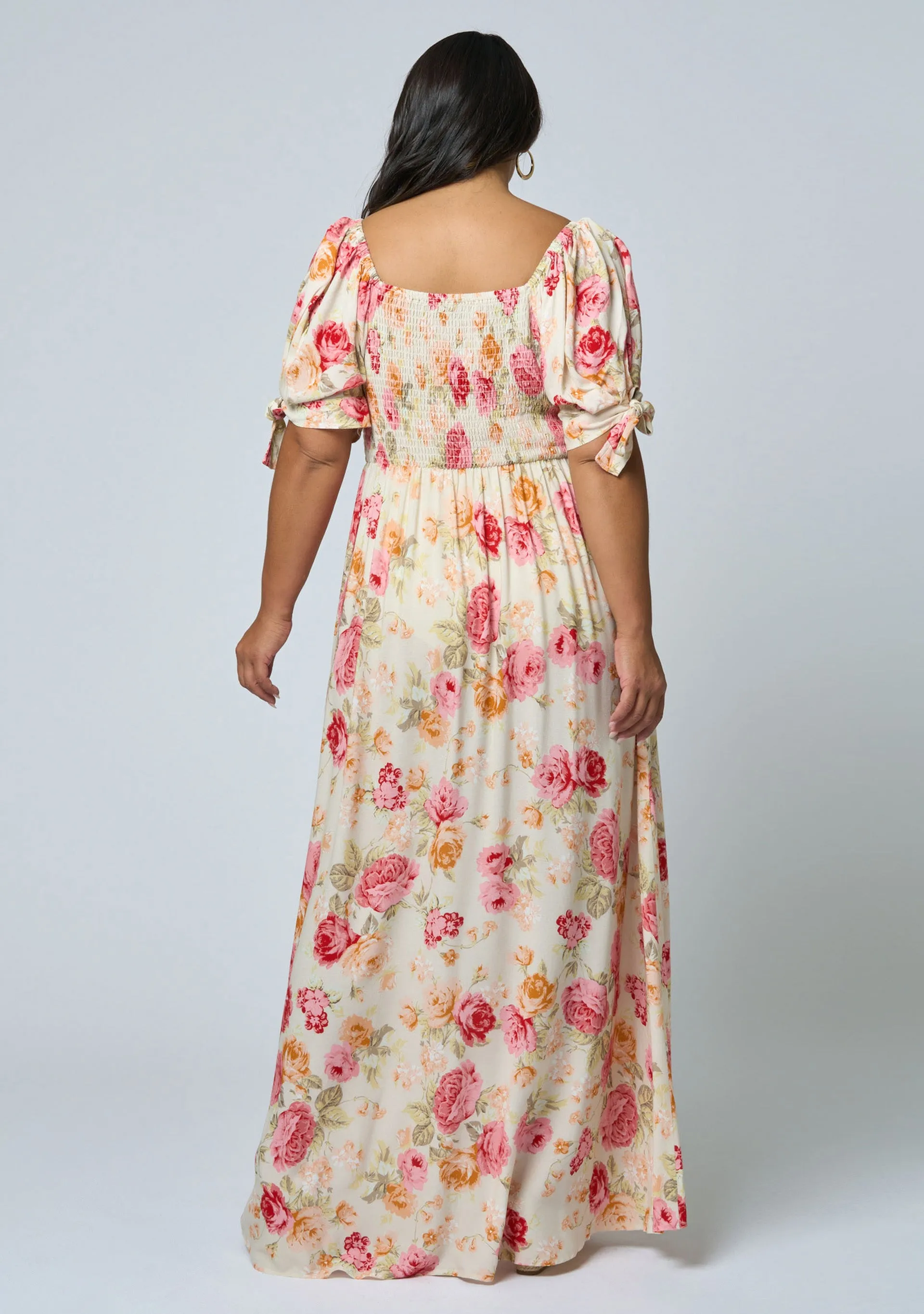 Felicity Ruffle Maxi Dress