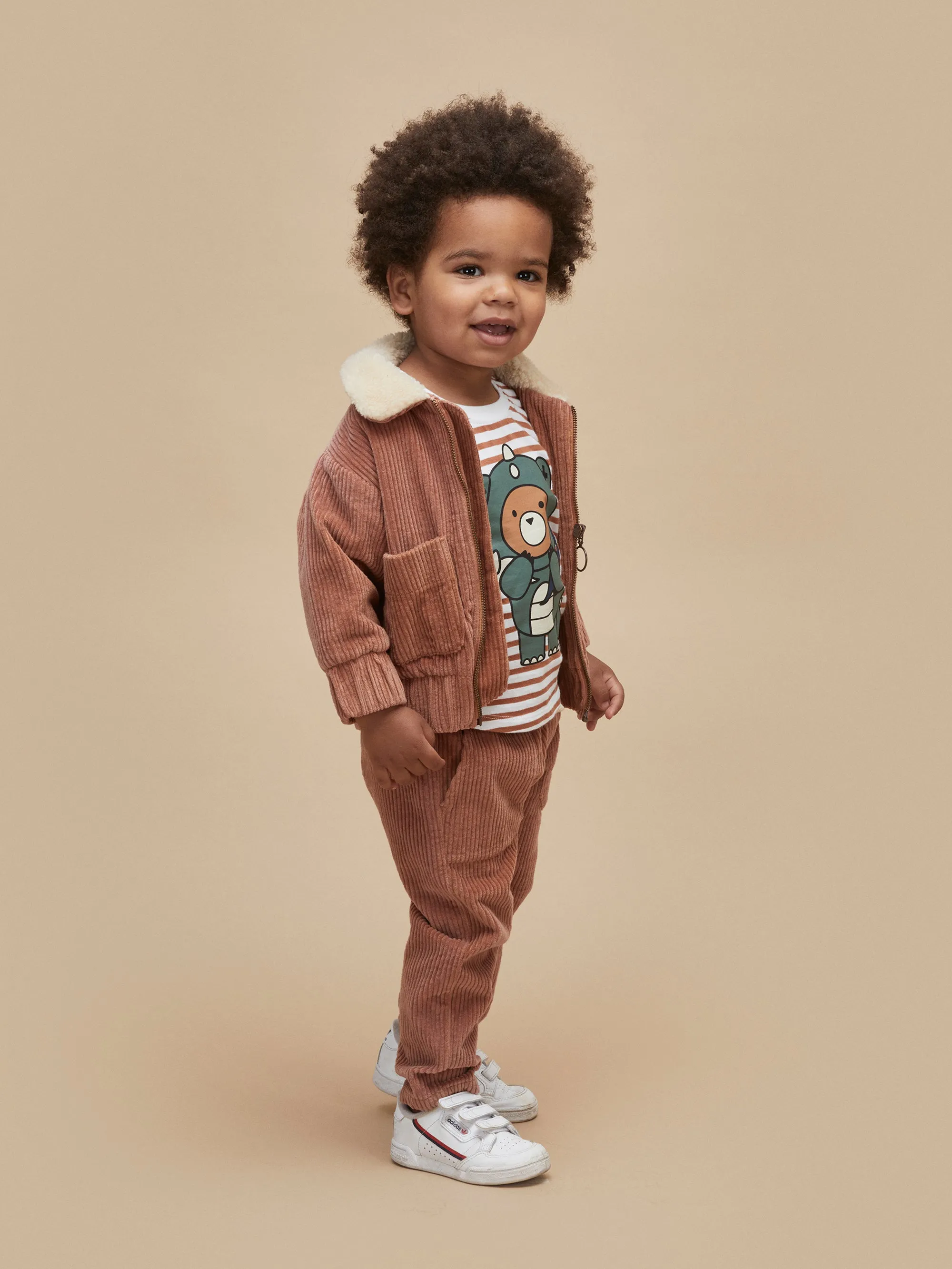 Huxbaby Terracotta Cord Pocket Pant