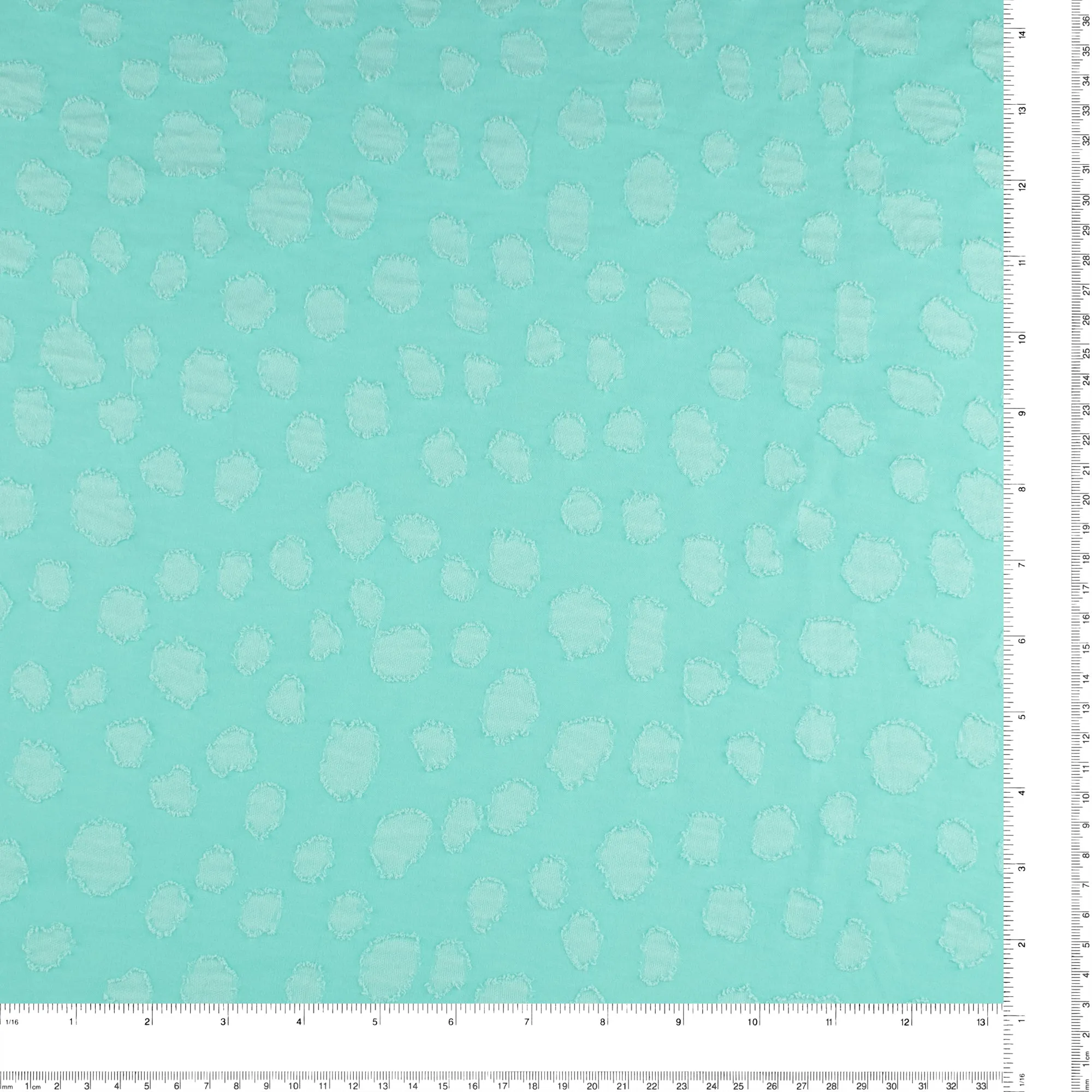 Jacquard Polyester - SWEET BUBBLE - 001 - Aqua