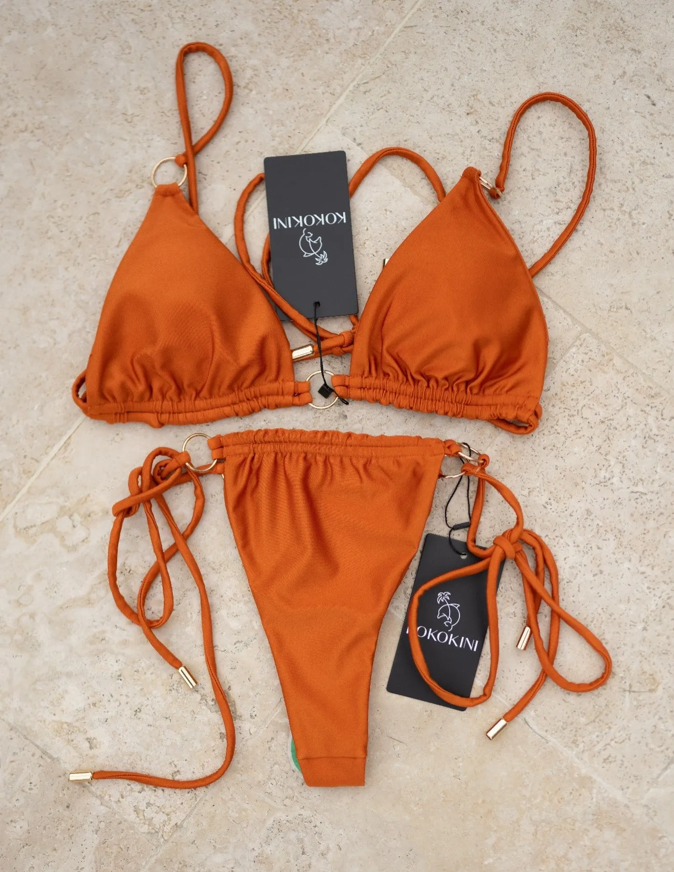 LULU Bottoms - Shimmer Copper / Gold