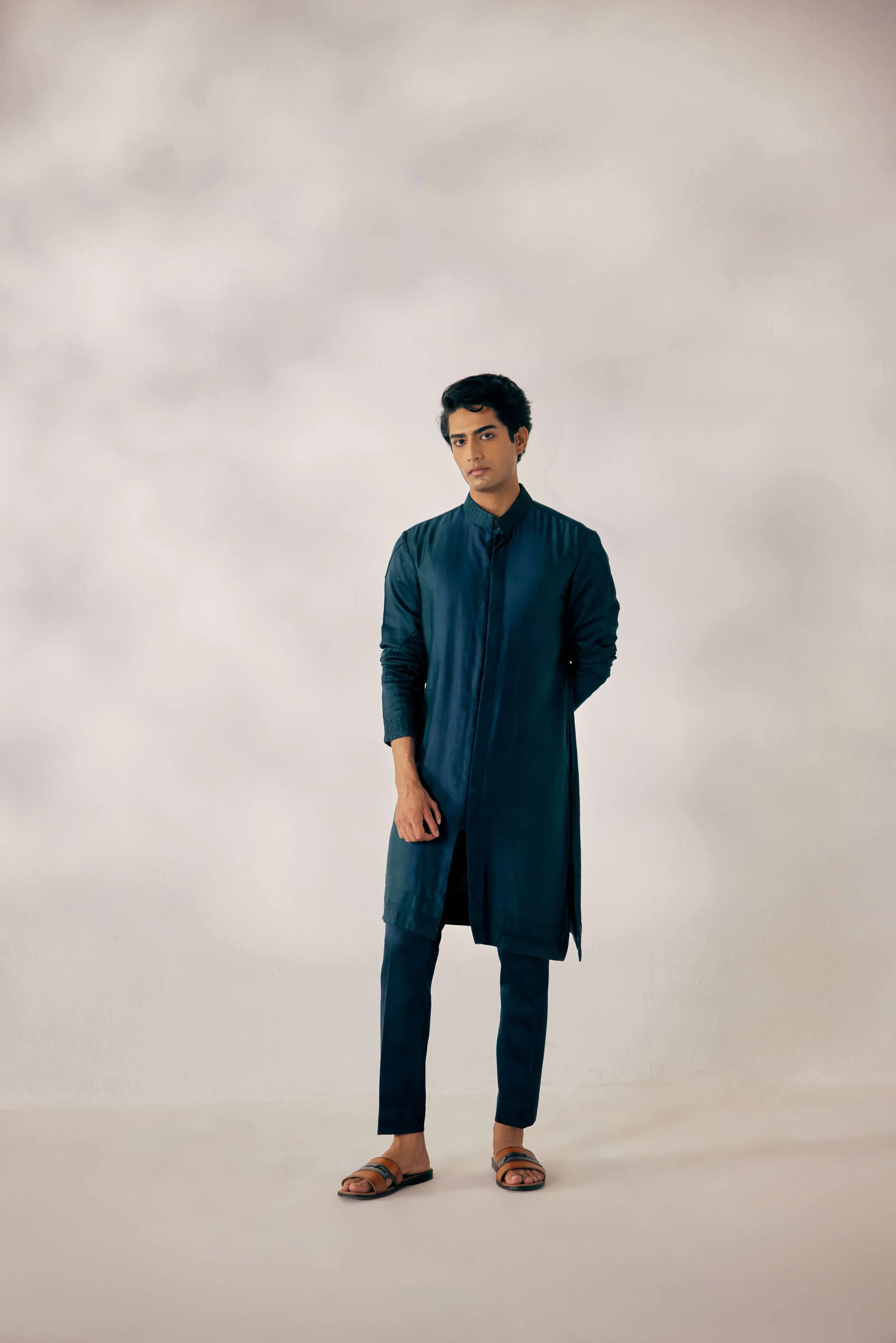Peacock Blue Kurta set