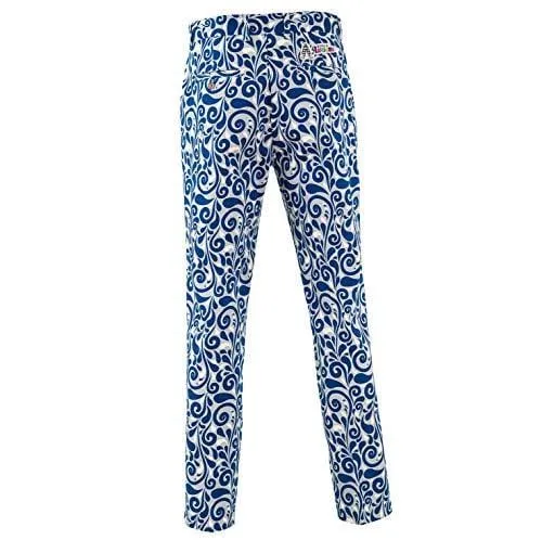 Royal & Awesome Club Swirl Mens Golf Pants - 36W x 30L