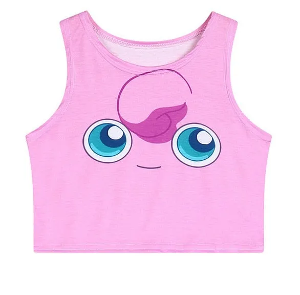 Sailor Moon Crystal Crop Tops Vest Tank Tops Shirt