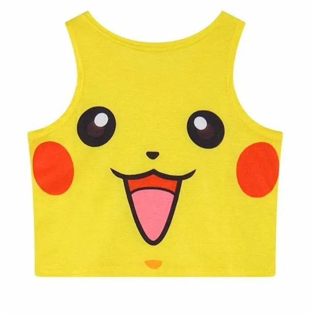 Sailor Moon Crystal Crop Tops Vest Tank Tops Shirt
