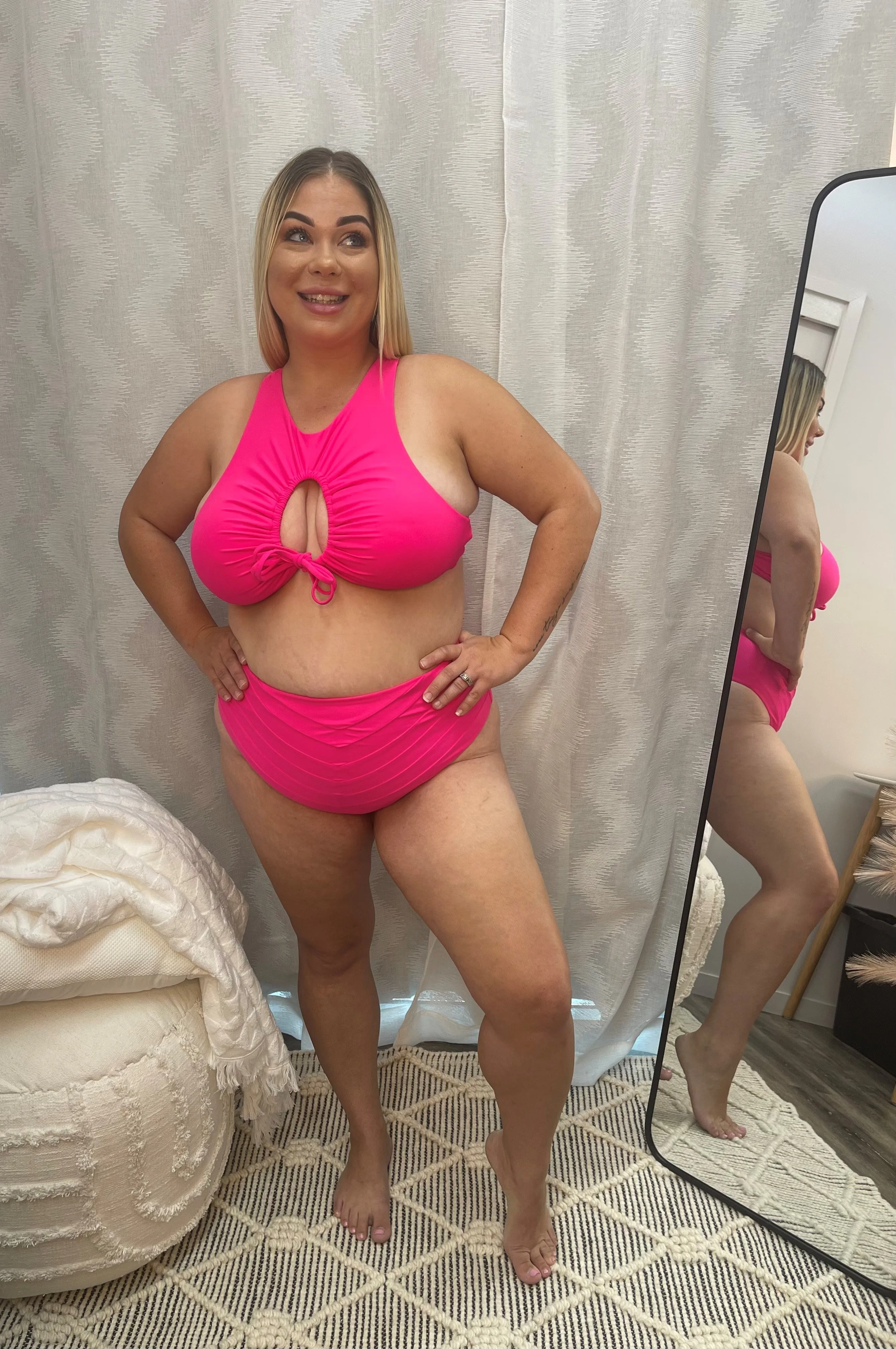 TULA BOTTOMS - MID CUT - Pink